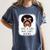 Just a Girl Who Loves Books Messy Bun Black Women Reading Women's Comfort Colors T-Shirt Moss