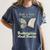 Just a Girl Who Loves Butterflies And Books Butterfly Women's Comfort Colors T-Shirt Moss