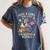 Just a Girl Who Loves Cute Dragons And Books Women's Comfort Colors T-Shirt Moss