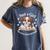 Just a Girl Who Loves Dogs And Books Cute Dog Women's Comfort Colors T-Shirt Moss