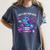 Just A Girl Who Loves Dragons And Books Cute Dragon Reading Premium Tri-Blend Women's Comfort Colors T-Shirt Moss