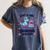 Just A Girl Who Loves Dragons And Books Lover Reading Book Women's Comfort Colors T-Shirt Moss