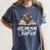 Just One More Chapter Floral Book Reading Girl Bookworm Women's Comfort Colors T-Shirt Moss