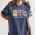 Just One More Chapter Floral Book Reading Teacher Bookworm Women's Comfort Colors T-Shirt Moss
