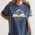 Just One More Chapter Floral Book Wildflower Aesthetic Art Women's Comfort Colors T-Shirt Moss