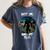 Just Me And My Yeti Retro Sunset Mountain Hiking Introvert Women's Comfort Colors T-Shirt Moss Just Me And My Yeti Retro Sunset Mountain Hiking Introvert Women's Comfort Colors T-Shirt Moss