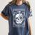 Kinda Emotional Kinda Emotionless Tarot Card Introvert Women's Comfort Colors T-Shirt Moss