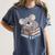 Koala Reading Book Pajama Sleep Women's Comfort Colors T-Shirt Moss