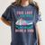 THIS LADY Will Never Own Enough BOOKS & YARN Women's Comfort Colors T-Shirt Moss