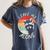 Leave Me Alone Raccoon Lover Introvert Antisocial Shy INTP Women's Comfort Colors T-Shirt Moss