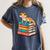 Leopard Gecko Book Lover Reading Women's Comfort Colors T-Shirt Moss