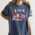 Librarian I'm Okay Book Reader Library Book Women's Comfort Colors T-Shirt Moss