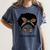 Librarian Teacher Messy Bun Life Book Library Back To School Women's Comfort Colors T-Shirt Moss