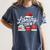 Library Crew Book Lovers Librarian Xmas Holiday Christmas Women's Comfort Colors T-Shirt Moss