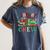 Library Crew Book Lovers Reader Teacher Librarian Christmas Women's Comfort Colors T-Shirt Moss