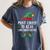 Most Likely To Read A Book Matching Christmas Elf Women's Comfort Colors T-Shirt Moss
