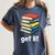 Get Lit With Books Women's Comfort Colors T-Shirt Moss