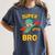 Little Cute Superhero Brother Comic Book Baby Bro Women's Comfort Colors T-Shirt Moss Little Cute Superhero Brother Comic Book Baby Bro Women's Comfort Colors T-Shirt Moss