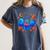 Little Ghost Coffee Tee Spooky Season Ghost Reading Book Women's Comfort Colors T-Shirt Moss