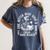 I Look Better Bent Over a Book Proud Smut Reader Skeleton Women's Comfort Colors T-Shirt Moss