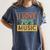 I Love 70's Music Retro Style Nostalgia Vibe 1970 70's Party Women's Comfort Colors T-Shirt Moss
