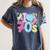 I Love 70's Retro Style Nostalgia Vibe 1970's Party Premium Tri-Blend Women's Comfort Colors T-Shirt Moss