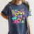I Love The 90'S 90s Retro Nostalgia Women's Comfort Colors T-Shirt Moss