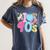 I Love 90's Retro Style Nostalgia Vibe 1990's Party Women's Comfort Colors T-Shirt Moss