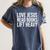 Love Jesus Read Books Lift Heavy Women's Comfort Colors T-Shirt Moss