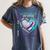 Loved One In Memory Of Sister Suicide Awareness Prevention Women's Comfort Colors T-Shirt Moss Loved One In Memory Of Sister Suicide Awareness Prevention Women's Comfort Colors T-Shirt Moss