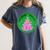 In Loving Memory Cancer Christmas Tree Memorial Women's Comfort Colors T-Shirt Moss In Loving Memory Cancer Christmas Tree Memorial Women's Comfort Colors T-Shirt Moss