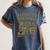 Loyal To The Shelf Knight Panther Book Lover Women's Comfort Colors T-Shirt Moss