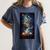 Magical Book Floral Coffee Books Nature Fantasy Women's Comfort Colors T-Shirt Moss