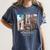 Making Memories In Paris Photo Nostalgia Travel Humor Women's Comfort Colors T-Shirt Moss