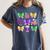 Mardi Gras Teacher Coquette Bow Pencil Apple Book Women Girl Women's Comfort Colors T-Shirt Moss