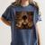 Melanin Afro Women Educated Reading Book History Women's Comfort Colors T-Shirt Moss