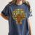 Melanin Afro Women Girl Book Librarian History African Women's Comfort Colors T-Shirt Moss
