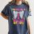 Memory Of My Dad My Dad In Heaven Women's Comfort Colors T-Shirt Moss