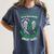 In Memory Of Great Aunt Kidney Disease Awareness Products Women's Comfort Colors T-Shirt Moss