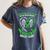 In Memory Of Great Aunt Non Hodgkins Lymphoma Awareness Women's Comfort Colors T-Shirt Moss