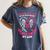 In Memory Of My Mom Breast Cancer Awareness Pink Heart Women's Comfort Colors T-Shirt Moss In Memory Of My Mom Breast Cancer Awareness Pink Heart Women's Comfort Colors T-Shirt Moss