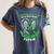 In Memory Of Papaw Non Hodgkins Lymphoma Awareness Cancer Women's Comfort Colors T-Shirt Moss