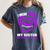 In My Memory Of My Sister DOMESTIC VIOLENCE AWARENESS Women's Comfort Colors T-Shirt Moss In My Memory Of My Sister DOMESTIC VIOLENCE AWARENESS Women's Comfort Colors T-Shirt Moss