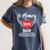 In Memory Of Son Basie Customized Personalized Memorial Women's Comfort Colors T-Shirt Moss