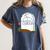 In Memory Of When I Cared Sarcastic Novelty Women's Comfort Colors T-Shirt Moss