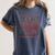 A Very Merry Bookmas Cozy Christmas Bookstore Holiday Cute Women's Comfort Colors T-Shirt Moss