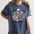 Morally Grey Skeleton Reading Smut Smutty Spicy Books Lover Women's Comfort Colors T-Shirt Moss