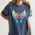 MOTHER HALO LOSS OF MOM LOVING MEMORY Women's Comfort Colors T-Shirt Moss