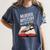 Murder Mystery And a Cup Of Tea Book Humor Women's Comfort Colors T-Shirt Moss