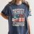 Naughty Or Nice Depends On My Current Chapter Book Lover Women's Comfort Colors T-Shirt Moss